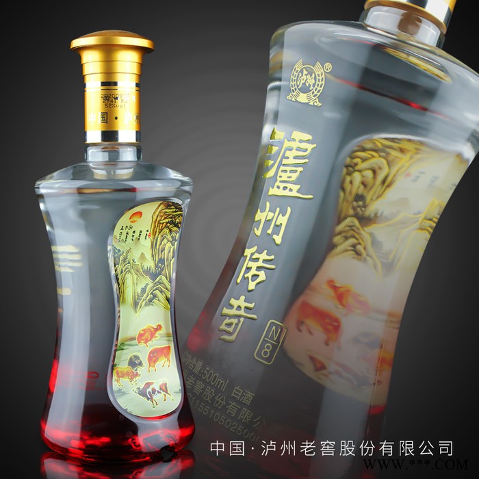 白酒贴牌 白酒酒水 泸州老窖股份出品泸州传奇系列酒白酒厂家诚招代理支持定制贴牌代加工手续齐全网红一件代发图3