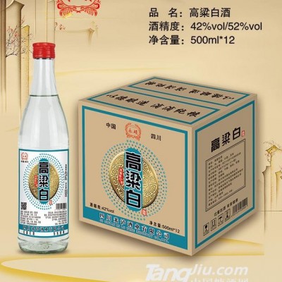 高粱白酒500mlx12