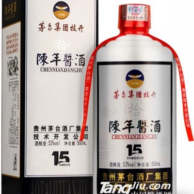 53°茅台技开陈年酱酒15年（小盒装）500ml