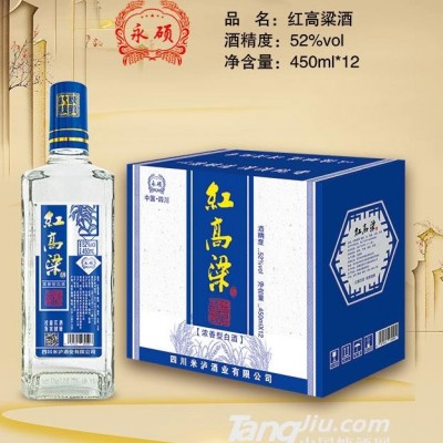 精品红高粱酒450mlx12