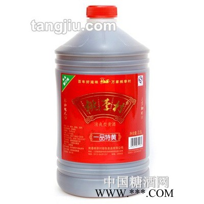 桃李村一品特黄黄酒2500ml