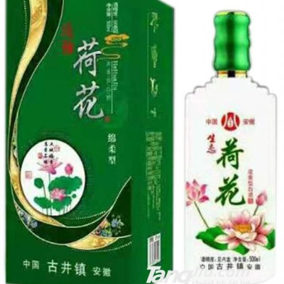 荷花酒（绵柔型）500ml