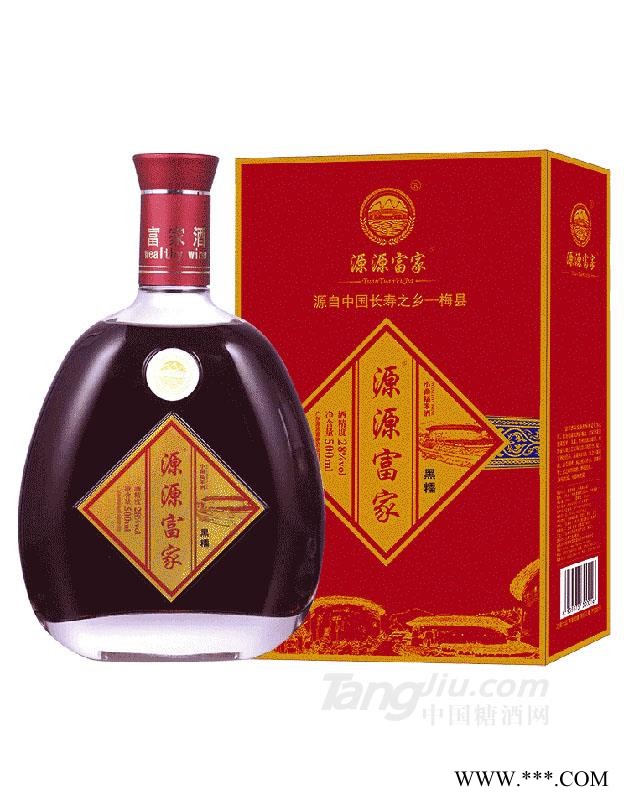 源源富家黑糯酒