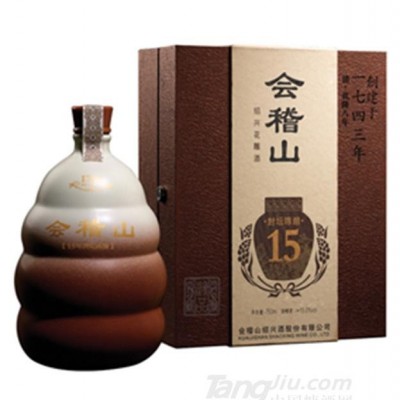 会稽山15年封坛陈酿黄酒500ml