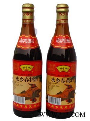 水乡春料酒、黄酒500ml