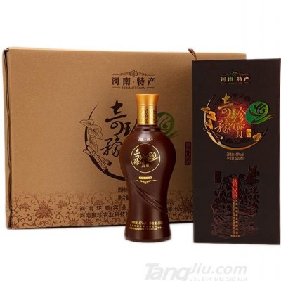 42°奇珍豫宝铁棍山药酒箱装500mlx6