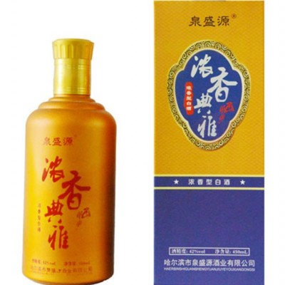 泉盛源-浓香典雅酒42%vol 450ml