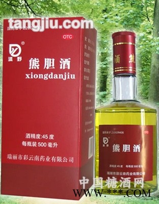 熊胆酒（精装）45度500ml