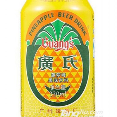 廣氏 菠萝啤 果味饮料-330ml