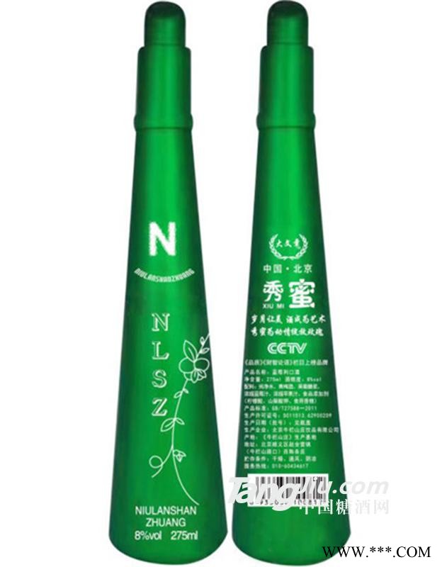 8度牛栏山庄秀蜜蓝莓利口酒-青铜时代