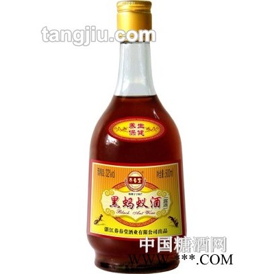 养春堂黑蚂蚁酒500ml