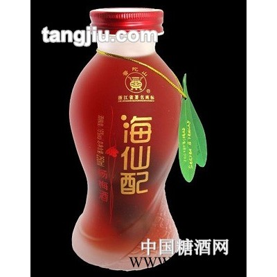 海仙配杨梅酒瓶照（磨砂）黑底250ml