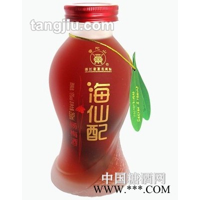 海仙配杨梅酒瓶照（磨砂）白底250ml