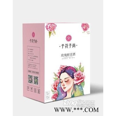 予花予尚-玫瑰鲜花酒（成箱）