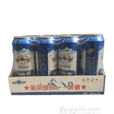 哈尔滨归一啤酒500ml×12罐