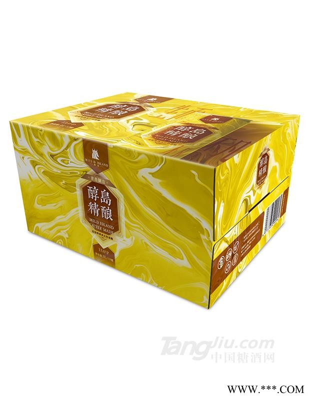 醇岛精酿黄啤1L×12罐