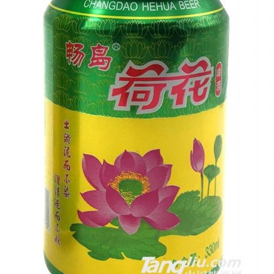 畅岛荷花啤酒330ml