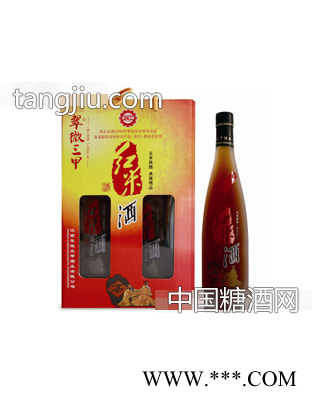 翠微三甲红米酒680ML图1