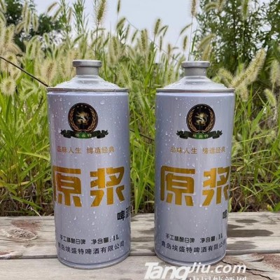 埃盛特手工精酿原浆白啤1L