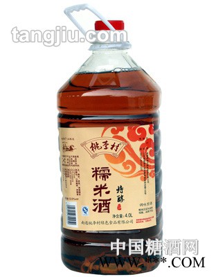 桃李村特醇糯米酒4L