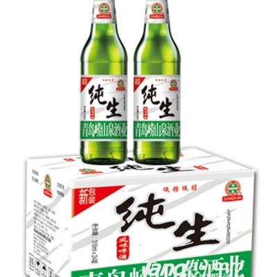 崂山泉纯生啤酒316ml
