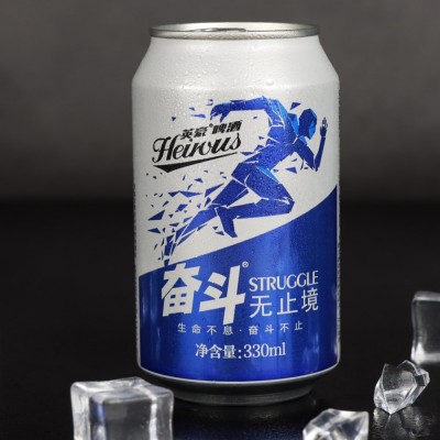 10°p英豪啤酒330ml罐装