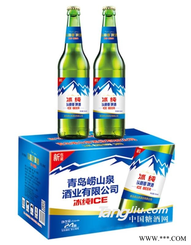 青岛崂山泉头道麦冰纯330ml