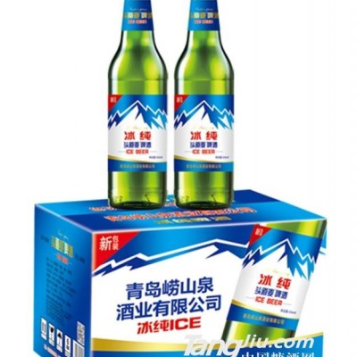 青岛崂山泉头道麦冰纯330ml