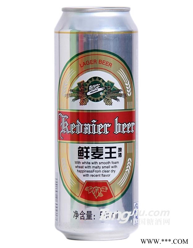 8°P克代尔鲜麦王啤酒