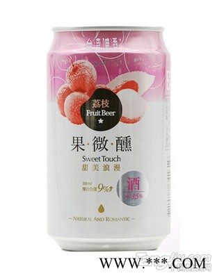 台湾啤酒荔枝味 易拉罐装330ml