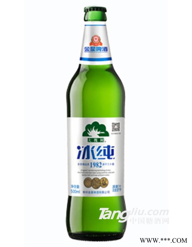 金星大槐树冰纯啤酒 500ml