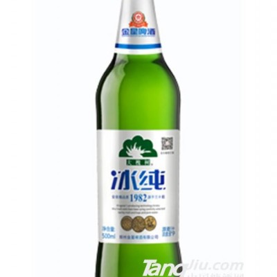 金星大槐树冰纯啤酒 500ml