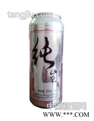 纯生态啤酒罐装500ml