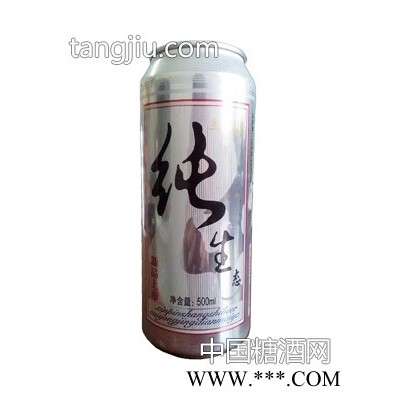 纯生态啤酒罐装500ml