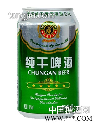 纯干啤酒325ml