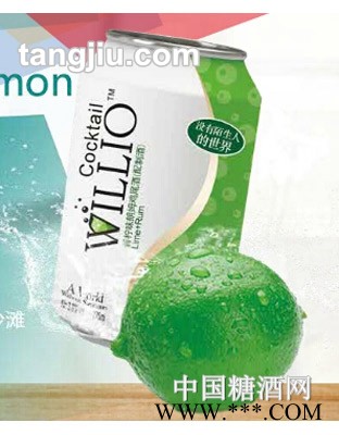 WILLIO威利奥鸡尾酒青柠味罐装