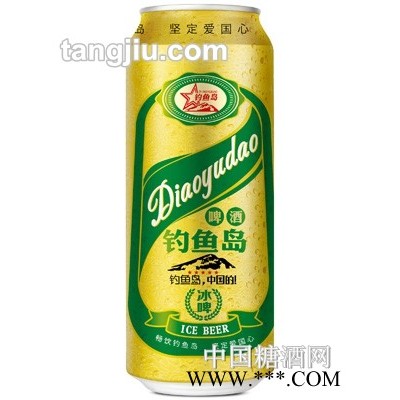 钓鱼岛啤酒冰啤-易拉罐500ml