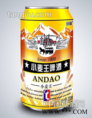 安岛小麦王啤酒320ML