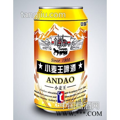 安岛小麦王啤酒320ML