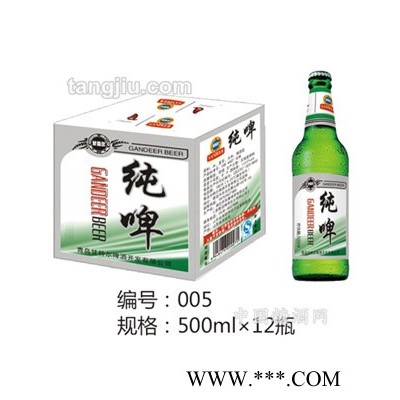 甘特尔纯啤500ml