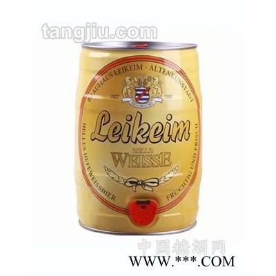 德国莱凯姆窖藏全麦白啤酒5L桶装1