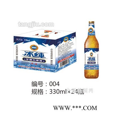 甘特尔冰纯啤酒330ml