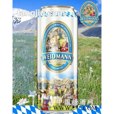 威德曼小麦白啤500ml