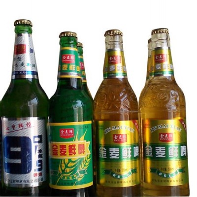 塑包青岛金麦鲜啤酒