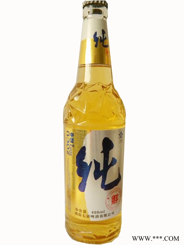 七箭中楚纯鲜啤酒486ml