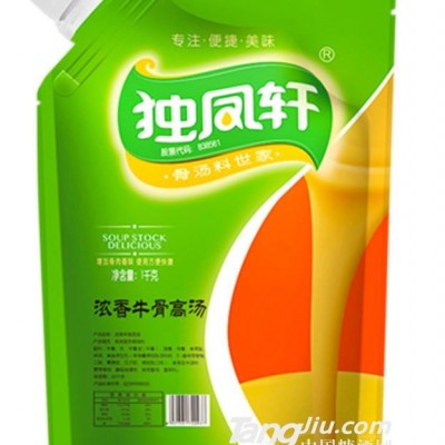 独凤轩浓香牛骨高汤浓缩商用1kg