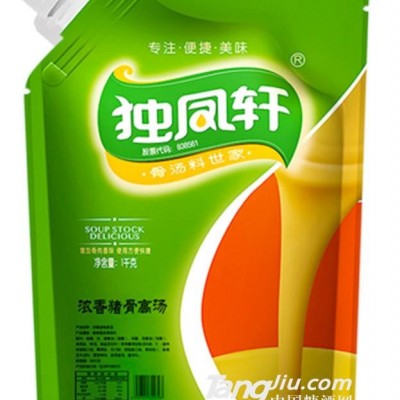 独凤轩浓香猪骨高汤浓缩商用1kg