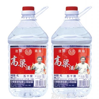 50°高粱酒（桶装）4L