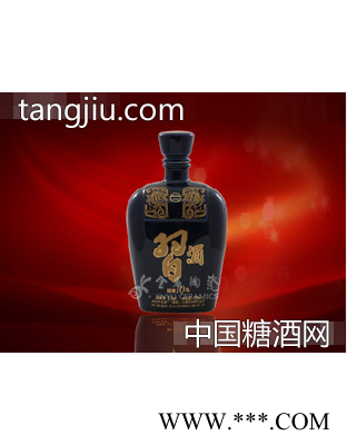 蓝釉习酒酒瓶