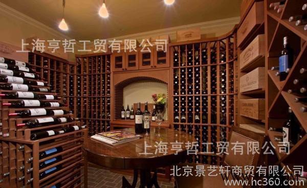 酒架 木制   红酒酒架 酒窖酒架  承接酒窖设计施工图3